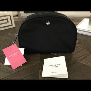 Kate Spade Medium Dome Cosmetic Pouch NWT!